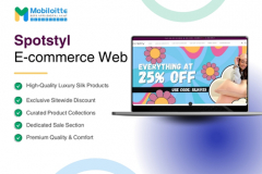 Spotstyl – Luxury Silk E-commerce Store